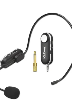 Super Prezzo Radiomicrofono archetto UHF MASTER 25 ricaricabile Karma