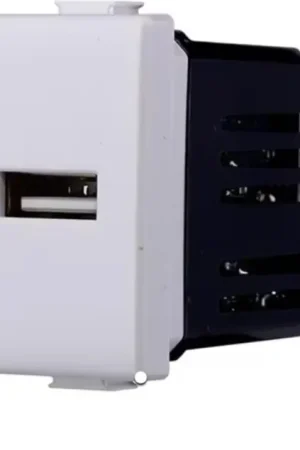 Presa USB 2.1A MT2401 modulo incasso compatibili Bticino Matix Nuovo Arrivo