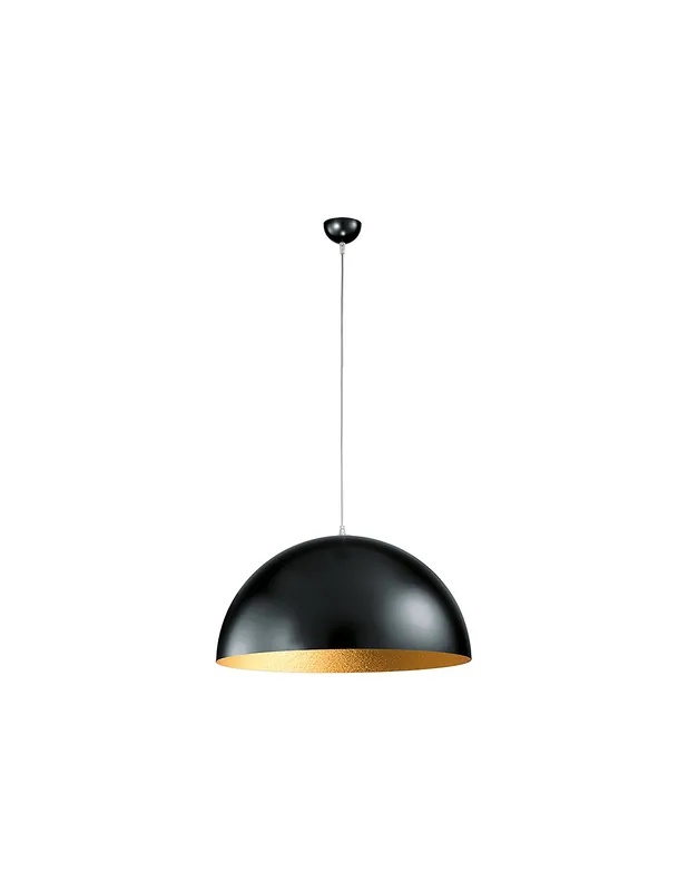 Rossini Ofu OFU001NOS sospensione e27 nero/oro sat 1x75w Ordina Subito