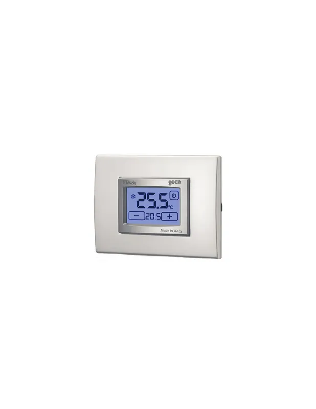 Termostato termo touch argento geca Non Perdere