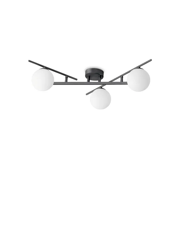Ideal Lux Atlas PL3 lampada soffitto moderna a 3 luci Promozione