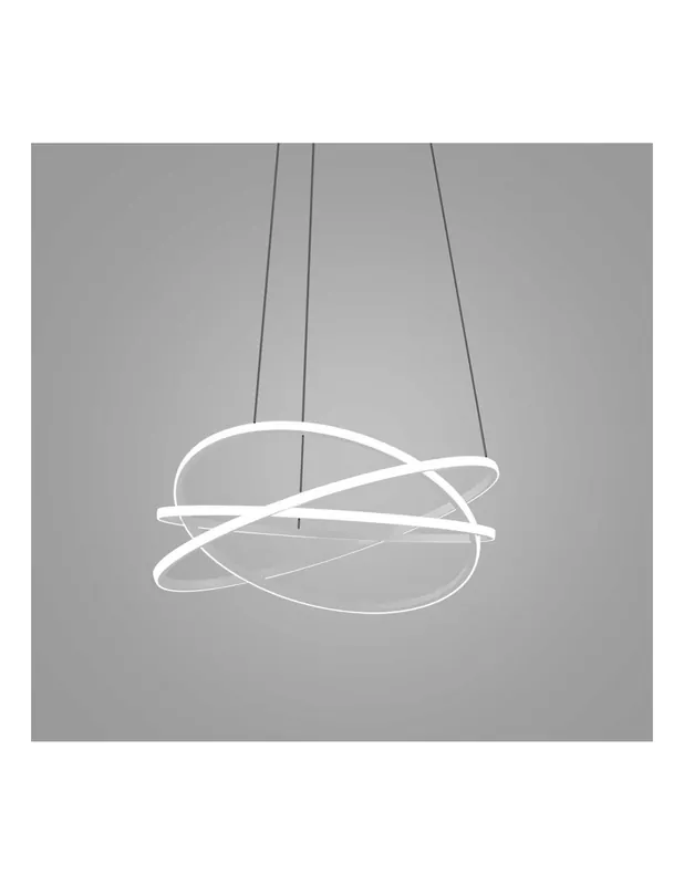 Promozione Gea Luce Atia S/M Bianco lampadario led soffitto 3000K 7500lm