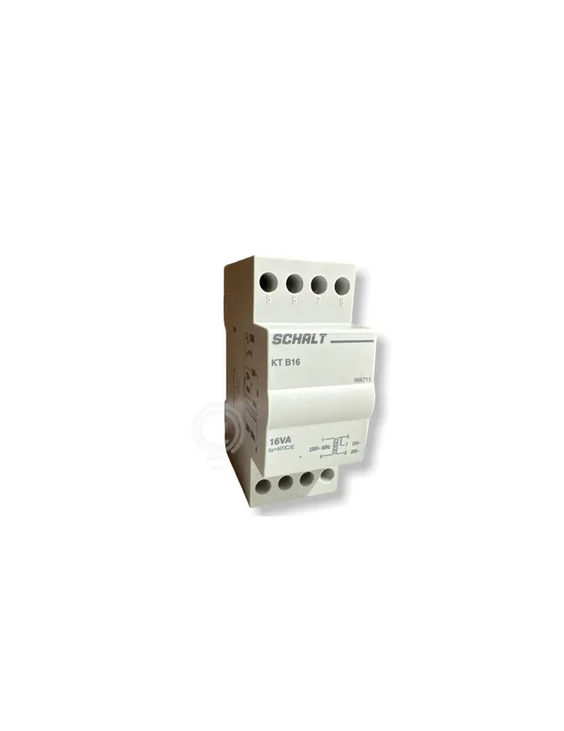Pagamento Sicuro Trasformatore elettrico da quadro 16VA 12/24v 220-240vac SCHALT 666711
