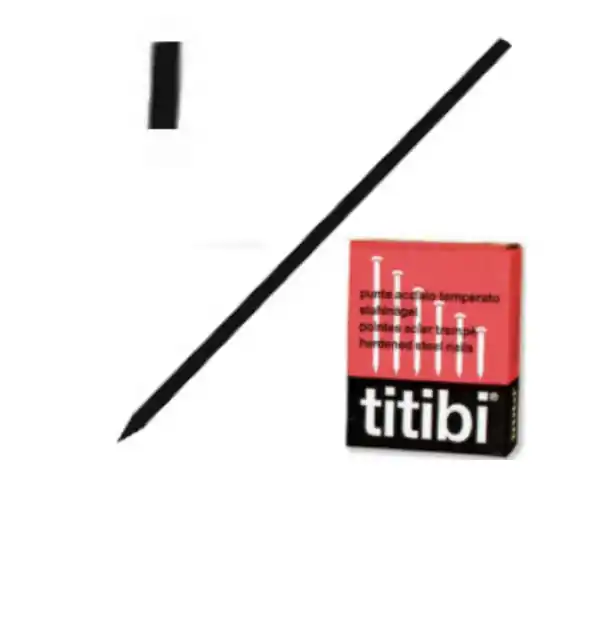 Occasione Imperdibile Chiodi acciaio temperato spillo 0,9x25 mm Ariasana D010059025 confezione 100