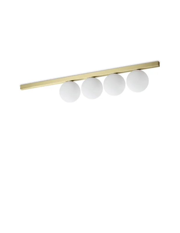 Ideal Lux Binomio PL4 plafoniera camera da letto Consegna Rapida