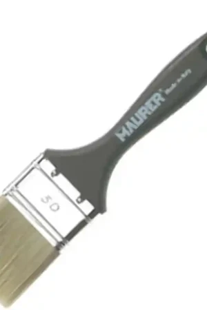 Saldi Pennello piatto legno biondo 50 mm Maurer W070015005 per verniciatura