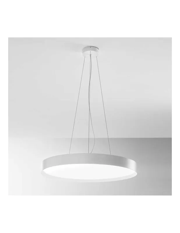 Gea Luce Ava S/M Bianco lampadario led sospeso molto luminoso Offerta Speciale