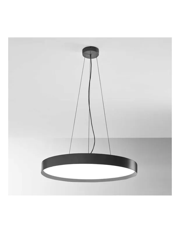 Gea Luce Ava S/M Nero lampadario led moderno 3000K 4000K Prezzo Basso