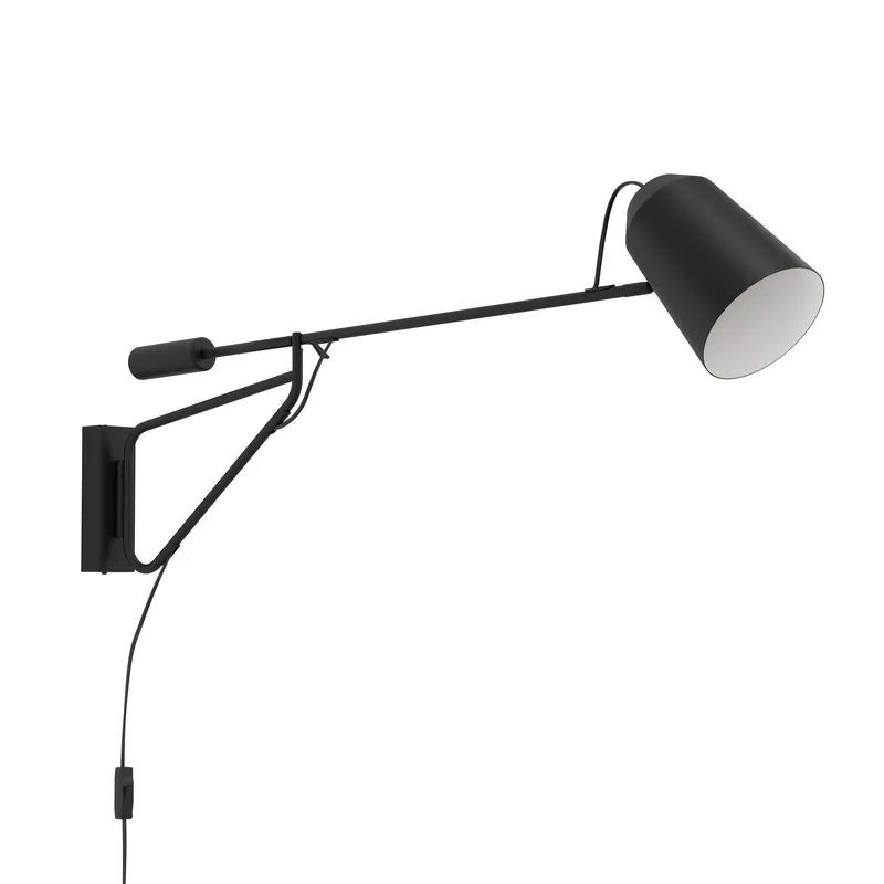 Super Prezzo Applique Eglo Loreto 1 da Parete con Attacco E27 nera - 900614