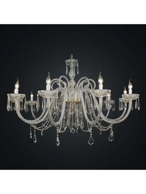 Lampadario classico cristallo design swarovsky 10 luci BGA 1953-10 A Buon Prezzo