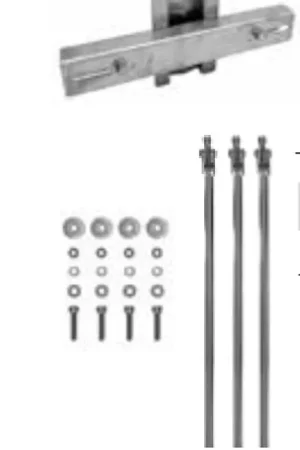 SUPPORTO PER PROIETTORI PER PALI Ø 60 ÷ 90 MM - FISSAGGIO CON FASCETTE UNISTAB - AM4025FZ Occasione Imperdibile