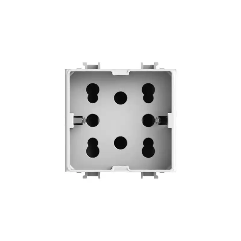 Non Perdere 4 box side per bticino matix presa bipasso e schuko bianca 4box 4bx4b.am.h21