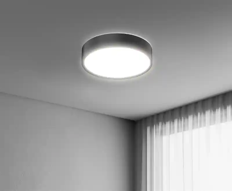 Prezzo Conveniente Plafoniera LED Century Blanca Luxe nera 24W Luce Selezionabile 3000K/4000K/6500K - BCL-2440NE