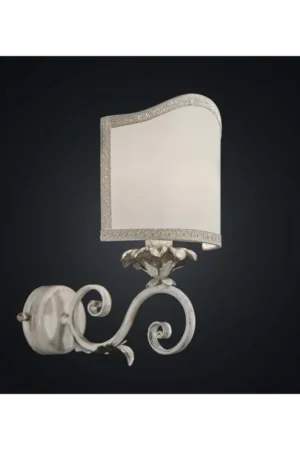 A Buon Prezzo Applique classico in ferro battuto e legno 1 luce BGA 1895-a1rv