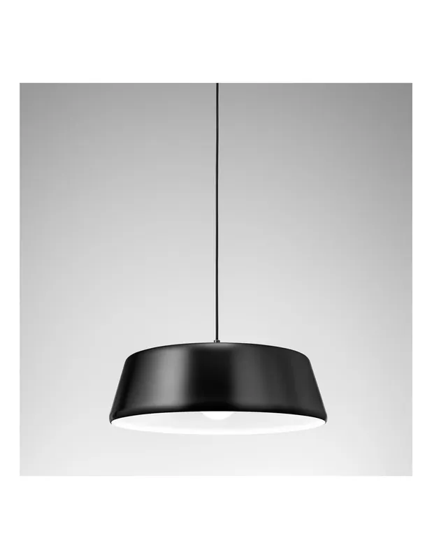 Gea Luce Blanca S/P Nero lampada a sospensione Spedizione Espresso