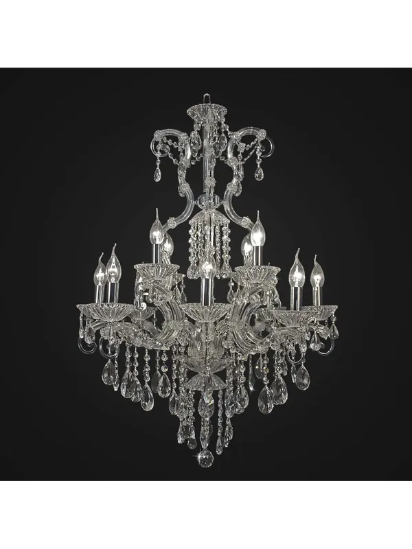 Occasione Lampadario classico cristallo design swarovsky 12 luci BGA 1893-8-4