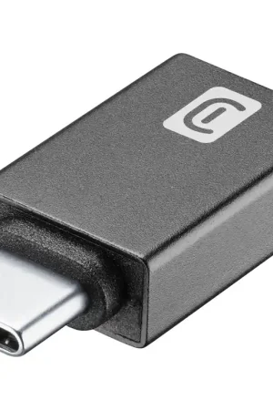 Ultimissimo Modello Adattatore USB C a USB A compatto Cellular Line USBA2CCARADAPTERK connessione rapida