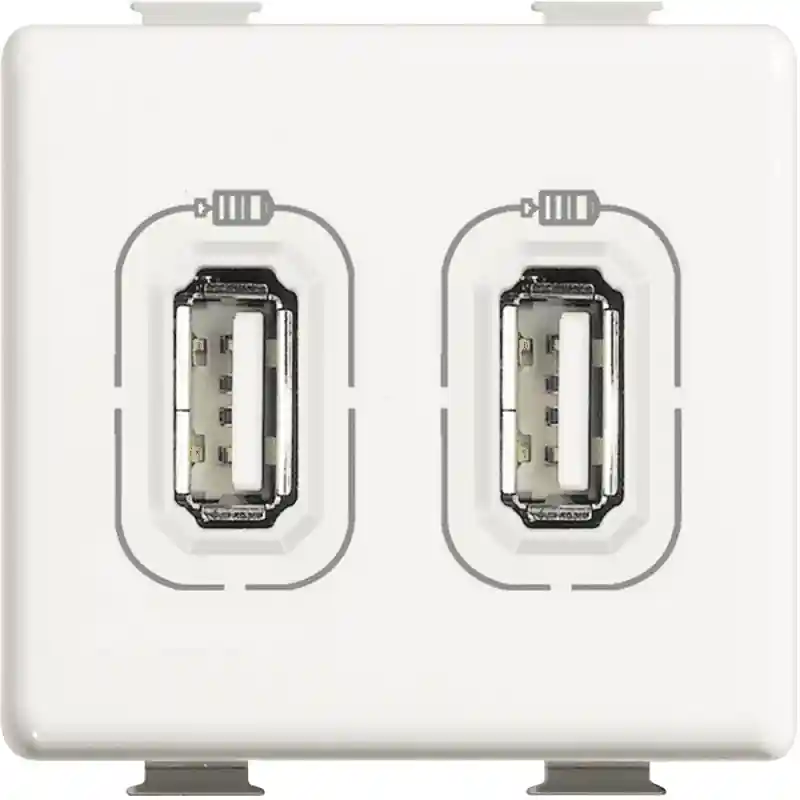 bticino matix caricatore usb 2 posti bticino am5285c2 Economico