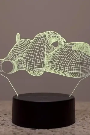 Ultimissimo Modello Lampada 3D LED Cane Euro Marketing 90 - IGZ272CA