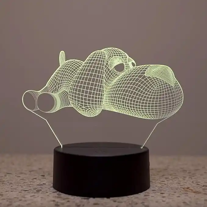 Ultimissimo Modello Lampada 3D LED Cane Euro Marketing 90 - IGZ272CA