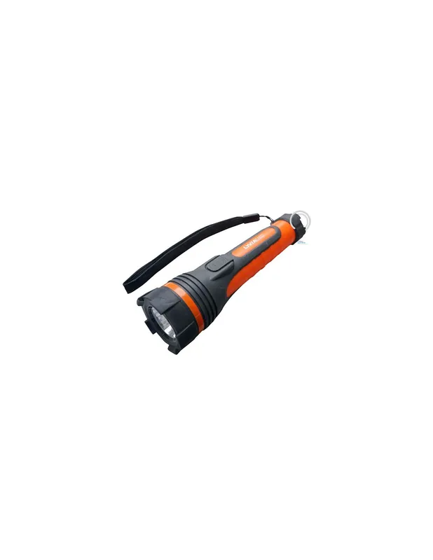 Offerta Lampo Torcia pila antiurto portatile antiscivolo illumina 1 led 2x r6 aa