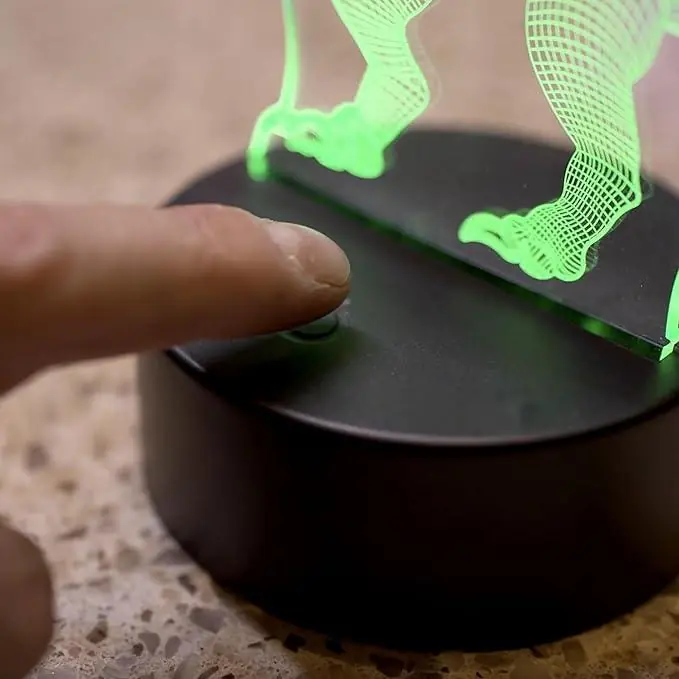 Lampada LED 3D Dinosauro Euro Marketing 90 - IGZ272DI Di Tendenza