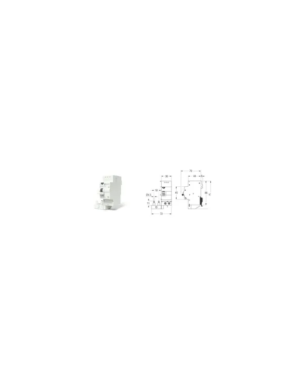 Blocco differenziale elfa d9 2p 63a 30ma ac d9263030 Consegna Rapida