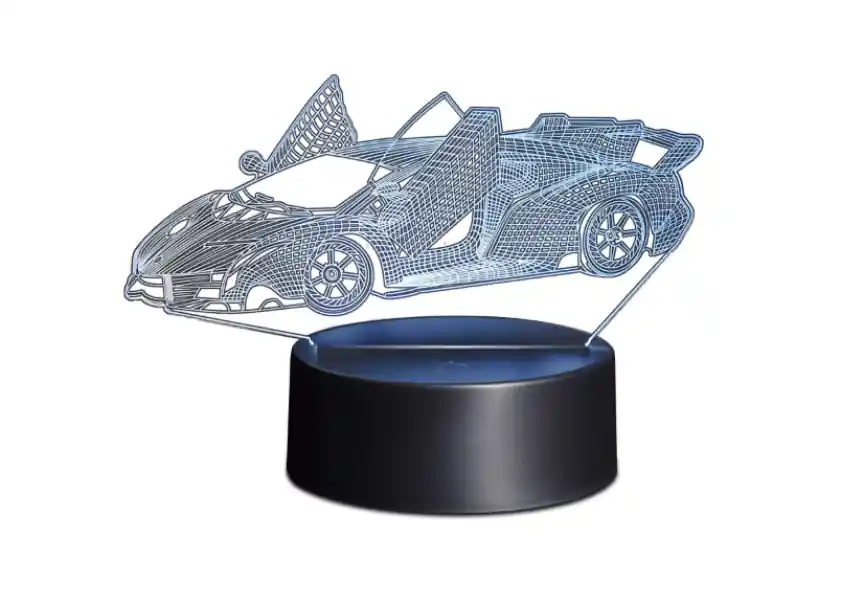 Lampada LED effetto 3D multicolore Euro Marketing 90 - IGZ272MA Miglior Prezzo