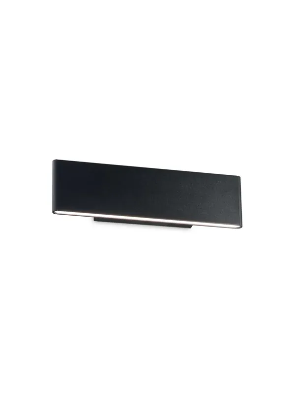 Applique moderno a led design nero DL0102 Pagamento Sicuro