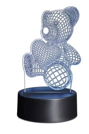 Lampada LED 3D Orso multicolore EURO MARKETING 90 IGZ272OR Must-Have