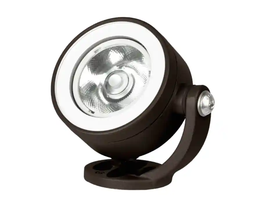 Spot LED 4W 4000K da esterno orientabile ø80 mm colore BRONZO Goccia - 4661BR4K Reso Gratuito