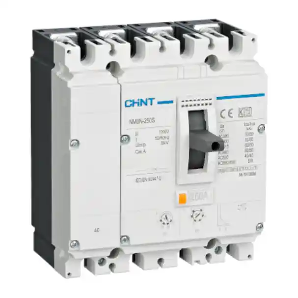 Di Tendenza Interruttore Scatolato Magnetotermico 4P 250A 50kA CHINT - 271188