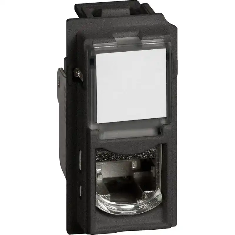 bticino living now presa rj45 toolless utp di rete categoria 6 colore nero bticino kg4279c6 Occasione Imperdibile