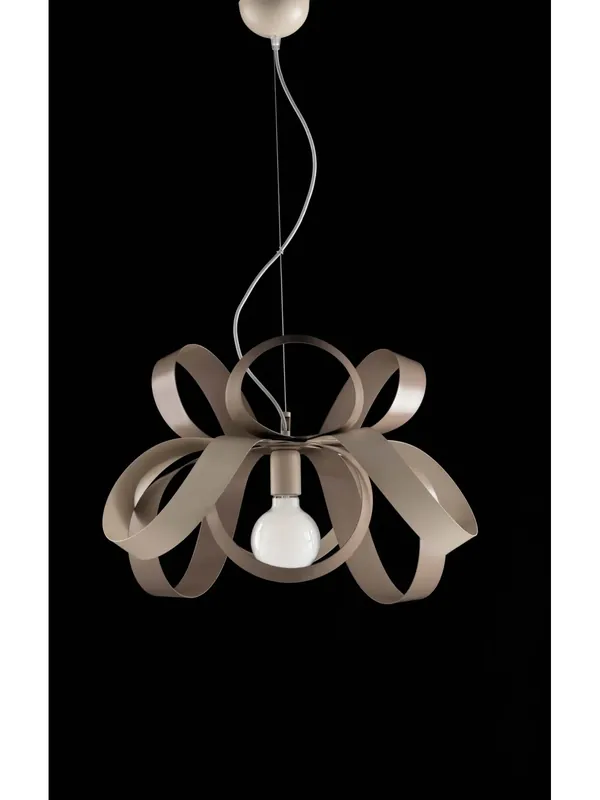 Lampadario moderno design colorato 1 luce LGT Oasi Economico