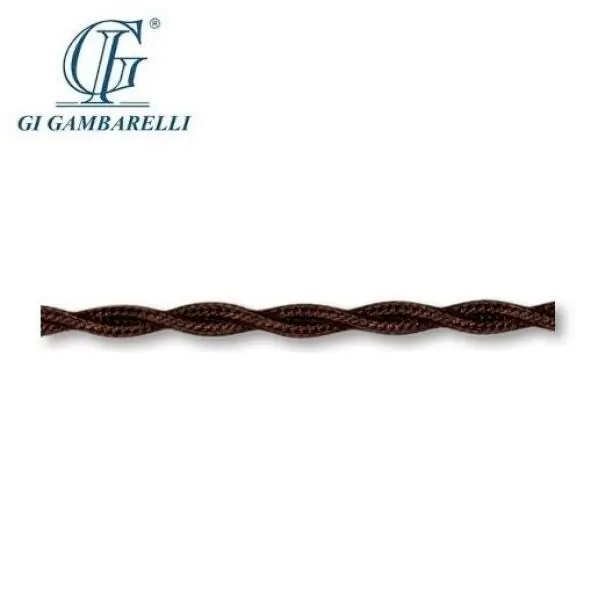 Cavo Elettrico Gambarelli Trecciato bronzo 3x1 mm² 10 metri - 34608 Direttamente Dal Produttore