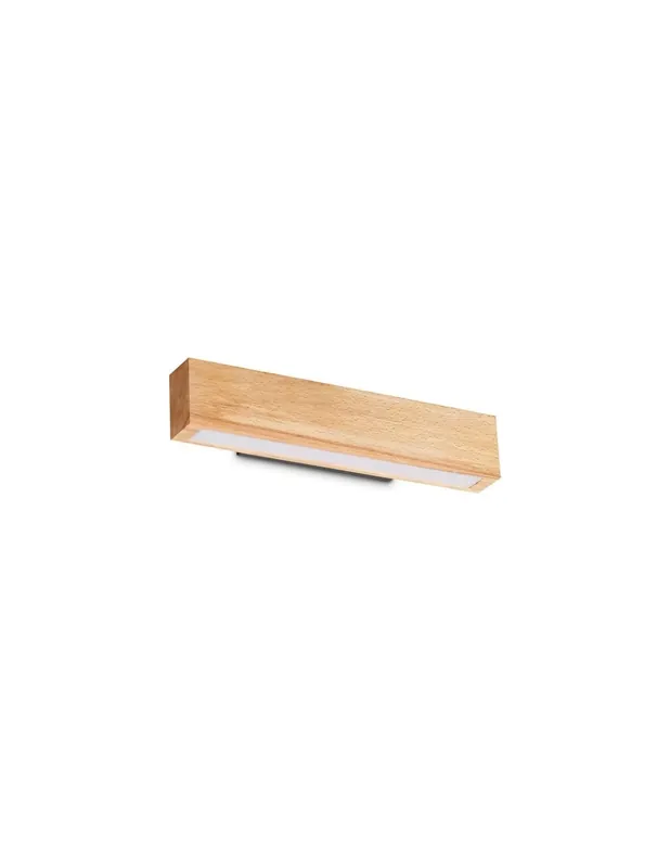 Ideal Lux Craft AP D40 applique led in legno naturale Spedizione Espresso