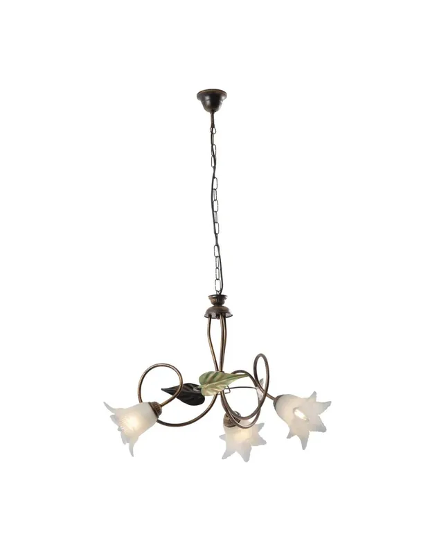 Rossini Cilea CIL101MA lampadario classico 3 luci Promo Stagionale