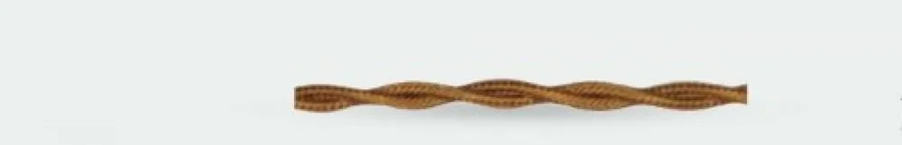 Ultime Pezzi Cavo treccia bronzo elettrico 3x1,5mm 10 metri Gambarelli 34610