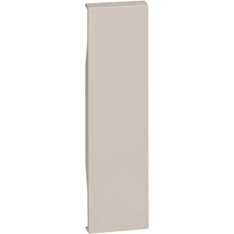 Popolare bticino living now cover per copriforo un modulo colore sabbia bticino km00