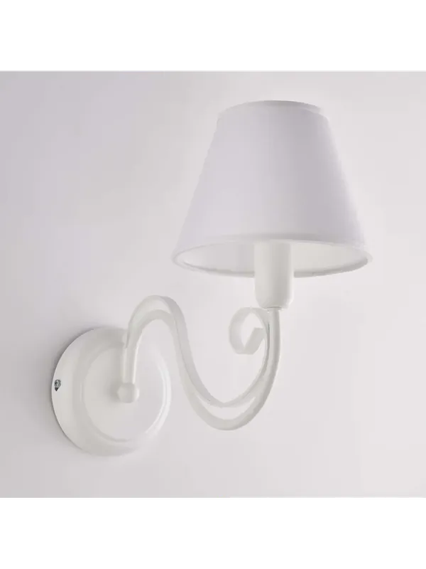 Applique contemporaneo classico 1 luce LGT Agata bianco Saldi