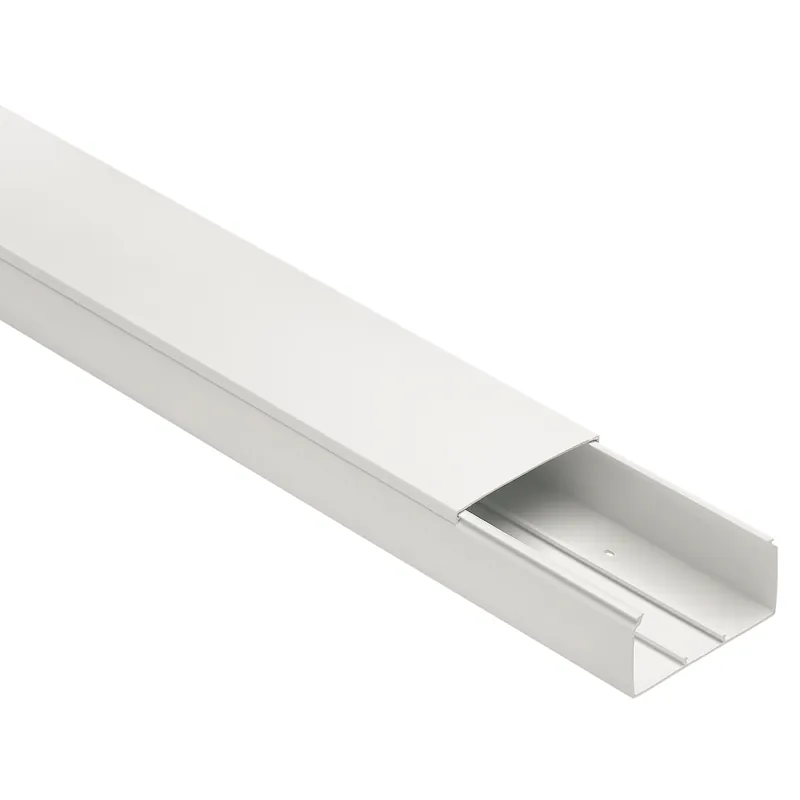 Canale portacavi PVC 200x80 2 m Elettrocanali - ECCP20080B Promozione Esclusiva