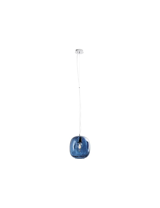 Rossini Oban OBA101BLU sospensione con attacco e27 blu Promozione Esclusiva