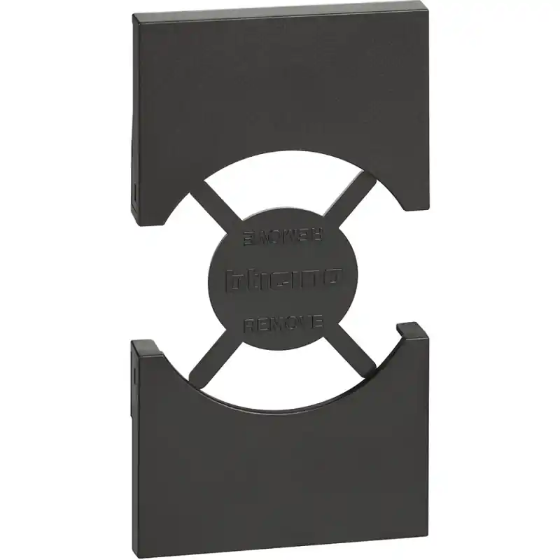bticino living now cover per prese tedesche colore nero bticino kg03 Consegna Rapida