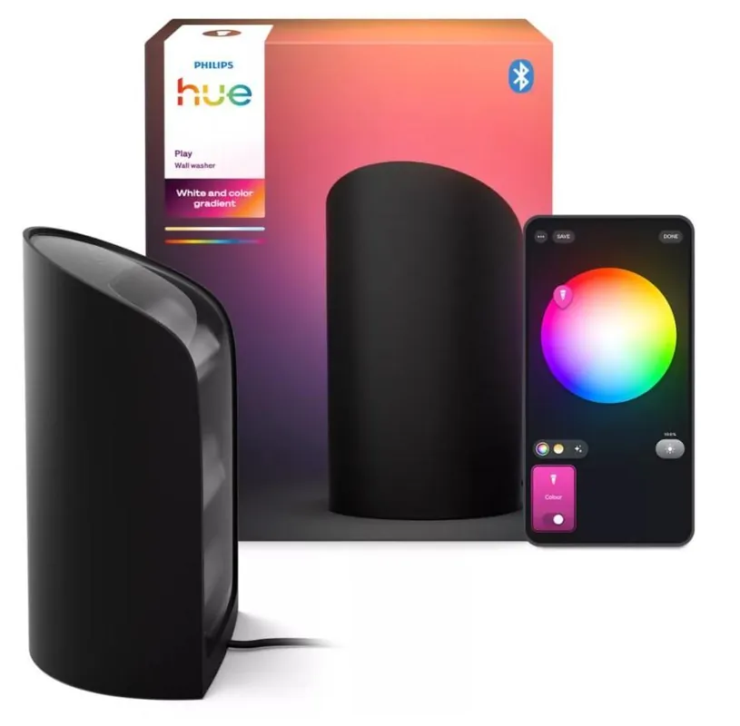 Acquista Ora Lampada Smart Philips Hue Play Wall Washer nera White & Color Ambiance - 33971200