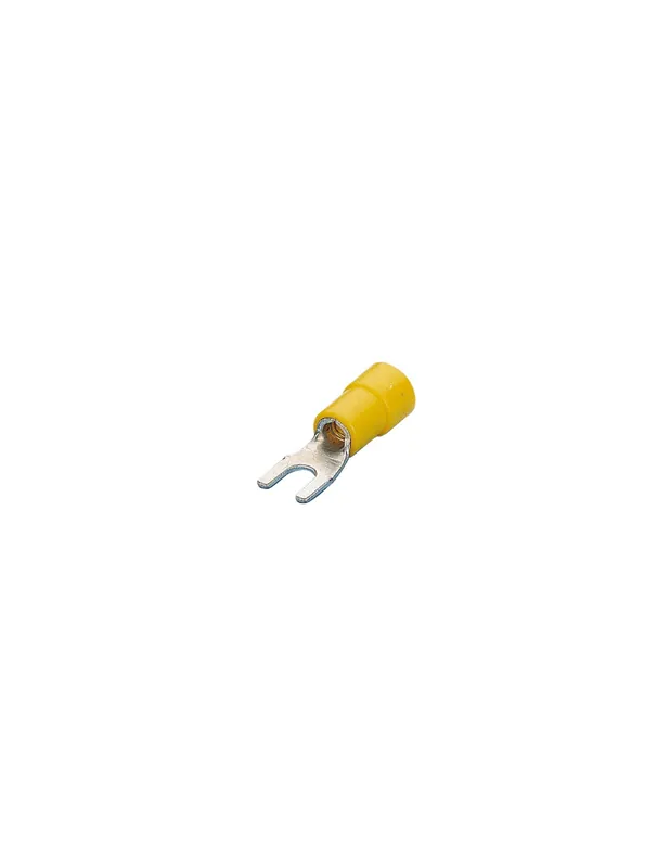 Capicorda forchetta giallo 2,5mmq foro 4,3 d.6,8mm v43gi Ordina Subito