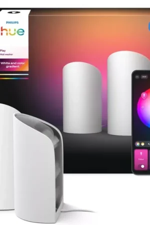 2 Lampade Smart Philips Hue Play Wall Washer bianca White & Color Ambiance - 38593100 Offerta Lampo