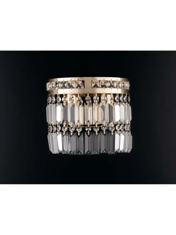 Applique classico oro con cristalli 2 luci LGT Istanbul ap2 design swarovsky Novità