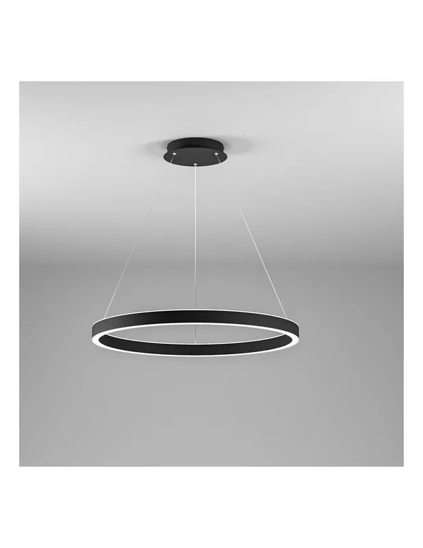 Gea Luce Criseide S/G Nero lampada a sospensione Prezzo Ridotto