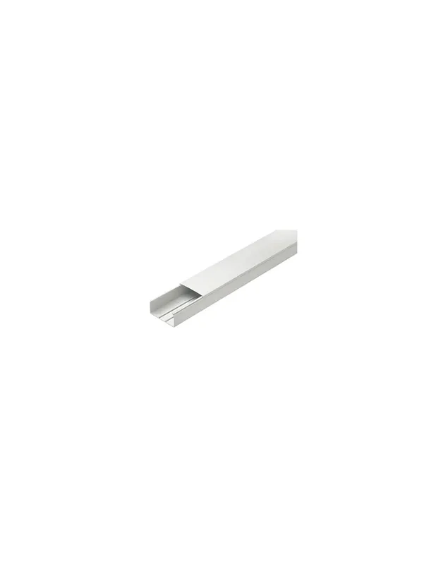 Canale portacavi impianti elettrici 200x80b bianco barra 2 metri Elettrocanali Ultima Occasione