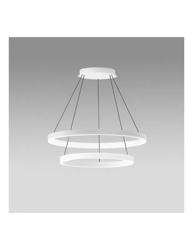 Ultime Pezzi Gea Luce Criseide S/2G Bianco lampada a sospensione